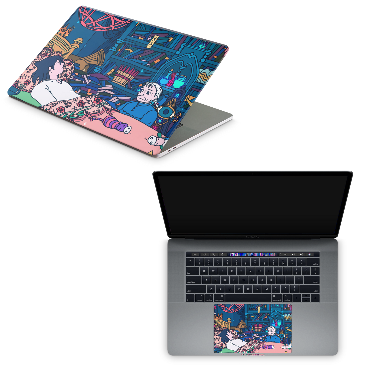 Apple MacBook Howl's Room Skin