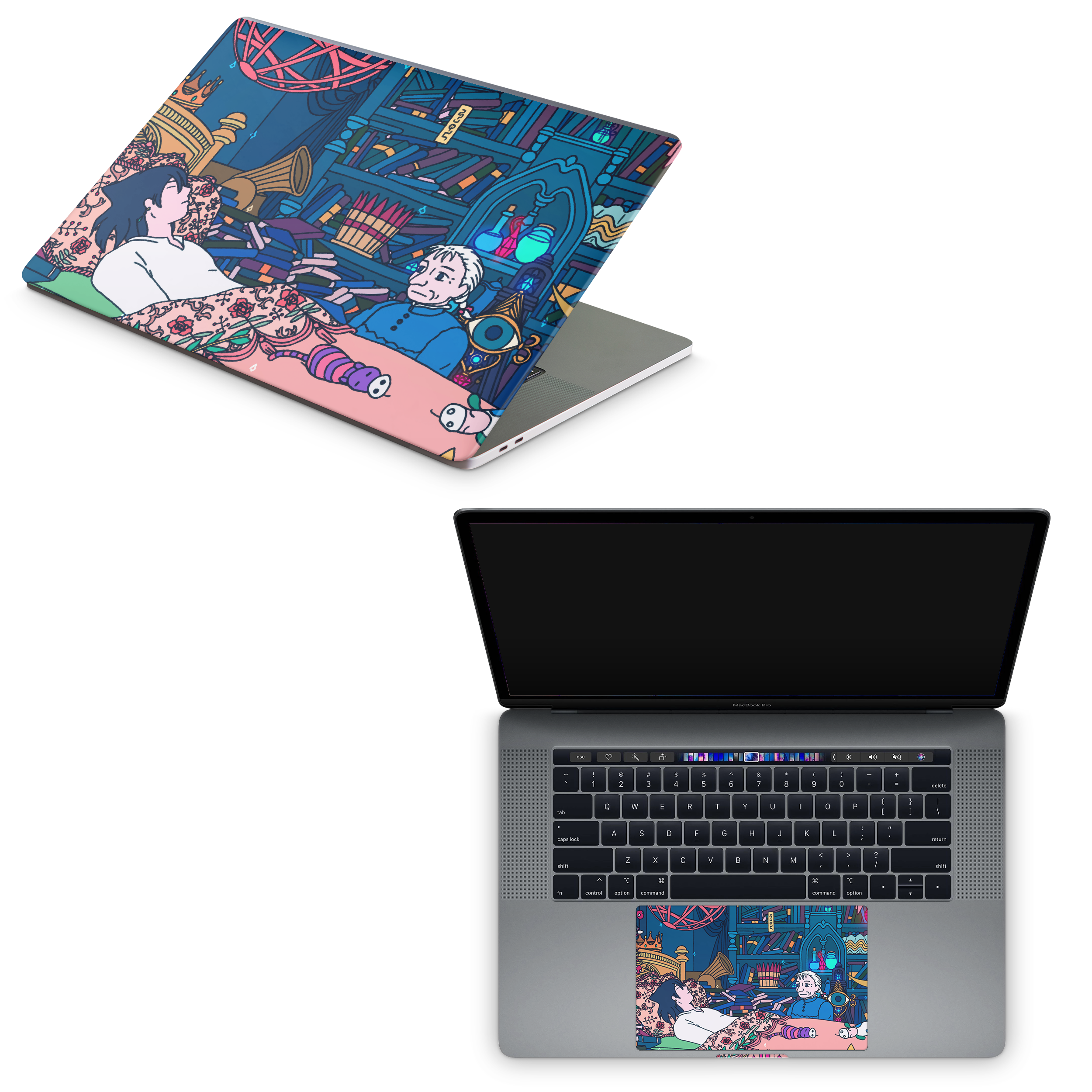 Apple MacBook Howl's Room Skin