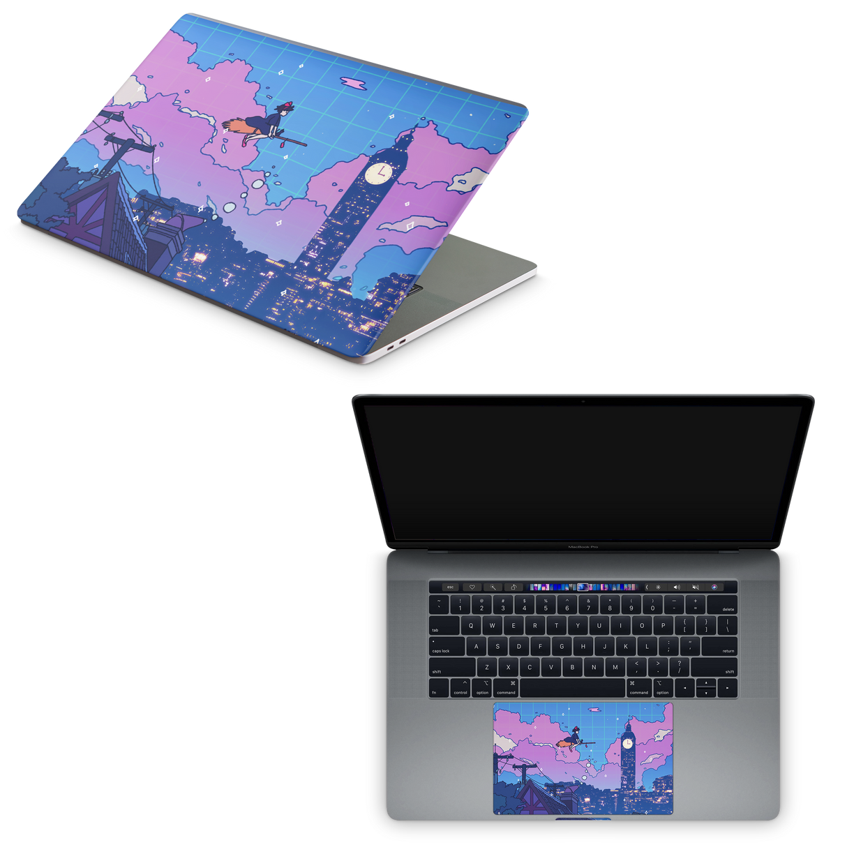 Apple MacBook Night Flight Skin