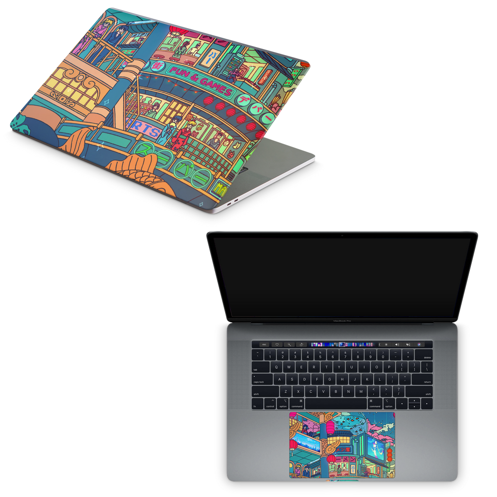 Apple MacBook Moon festival Skin