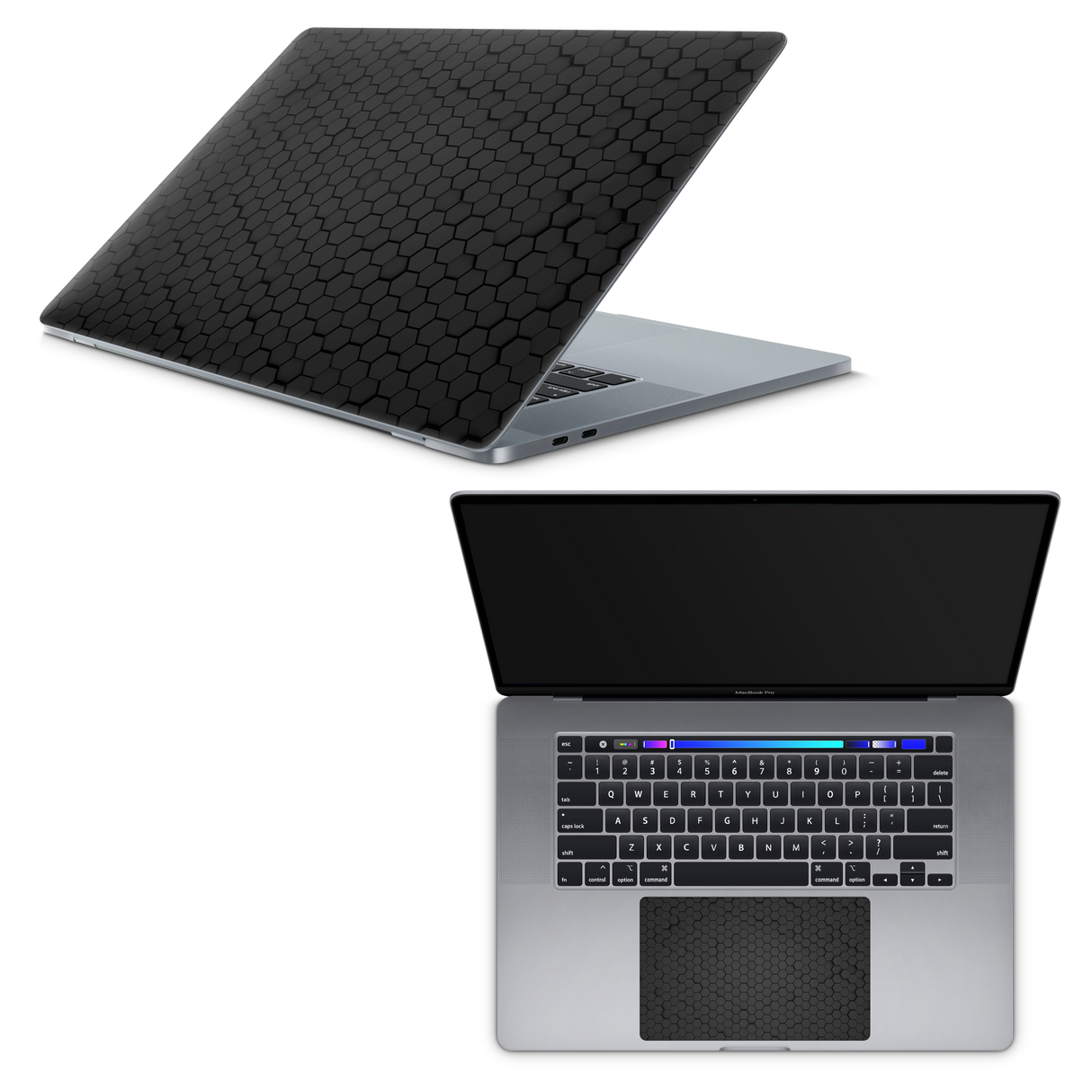 Apple MacBook Skin Dark Hex