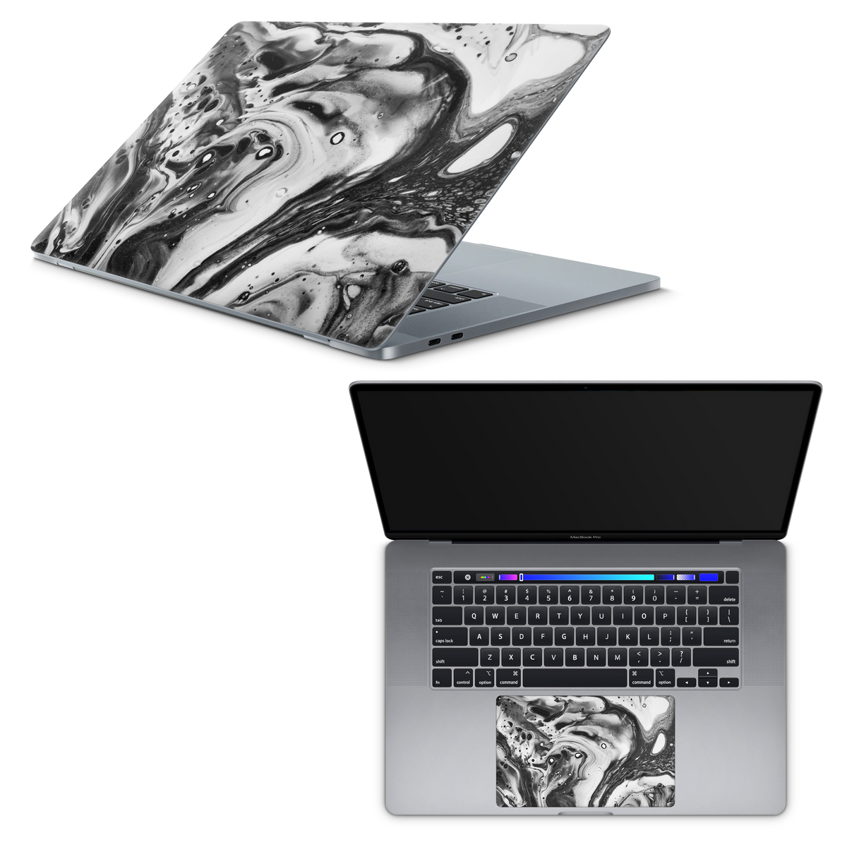 Apple MacBook Skin Pro 16 inch Touch Bar Dark Drip