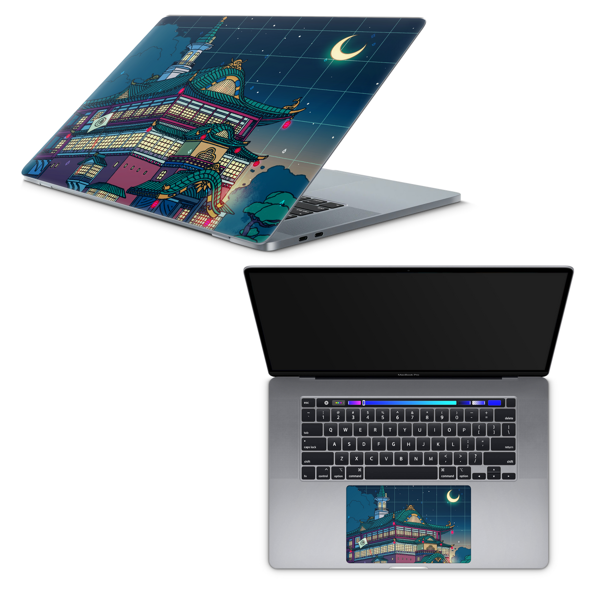 Apple MacBook Bathhouse Night Skin