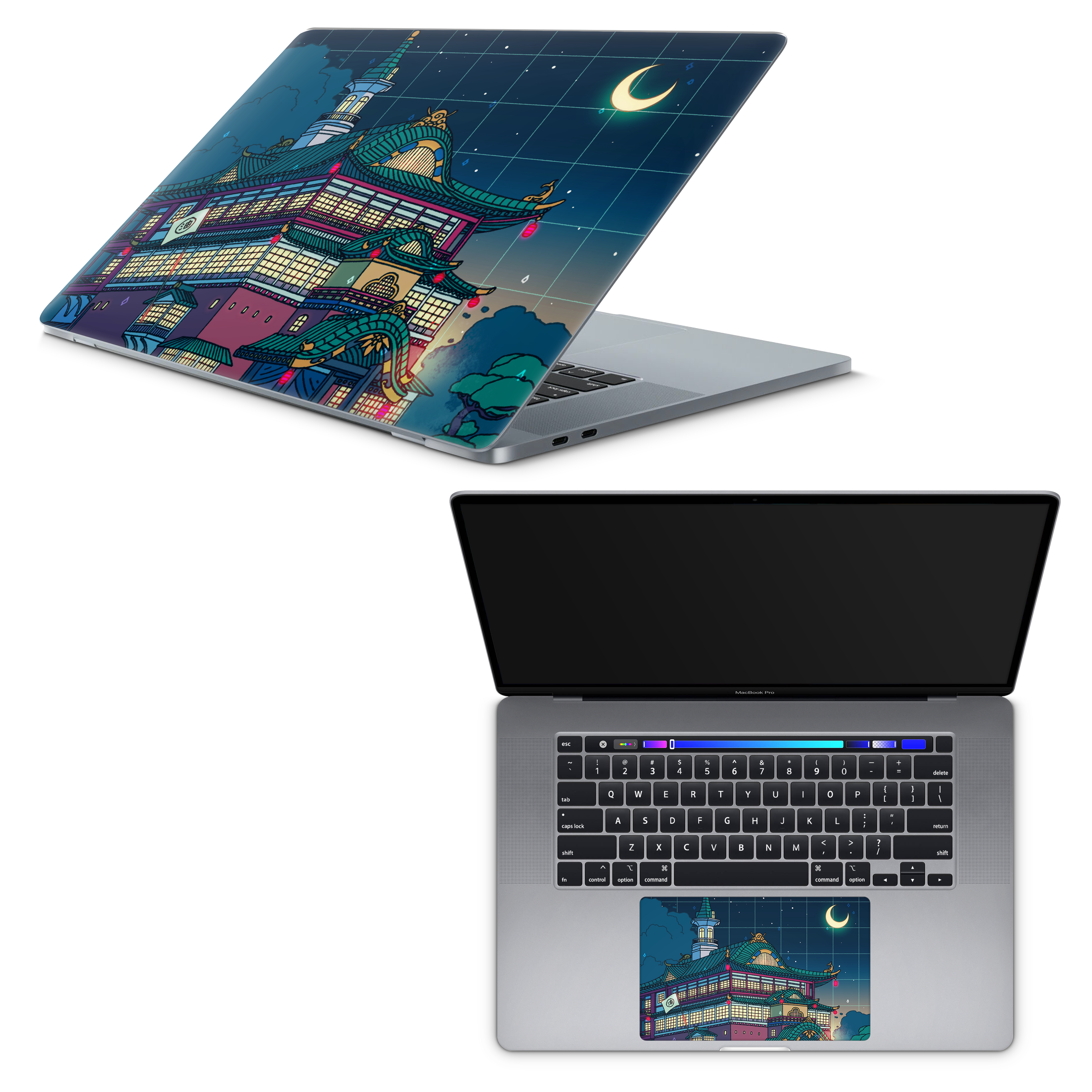 Apple MacBook Bathhouse Night Skin