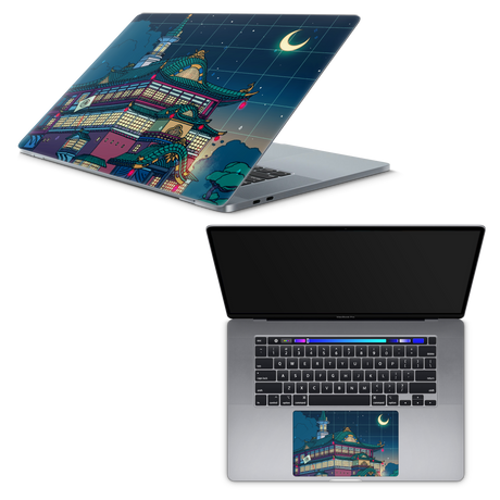 Apple MacBook Bathhouse Night Skin