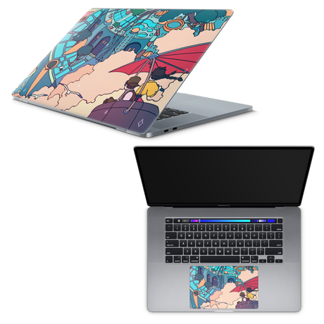 Apple MacBook Castle in the Sky Skin