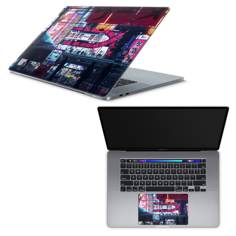 Apple MacBook Cyberpunk Streets Skin