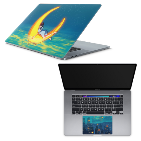 Apple MacBook Girl on the Moon Skin