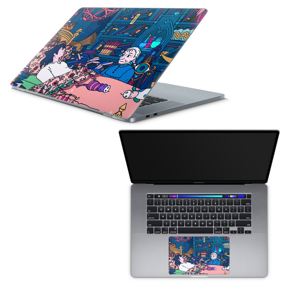 Apple MacBook Howl's Room Skin