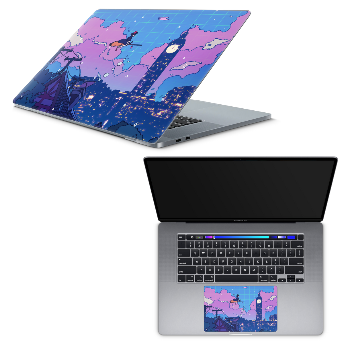 Apple MacBook Night Flight Skin