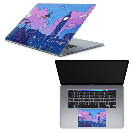 Apple MacBook Night Flight Skin