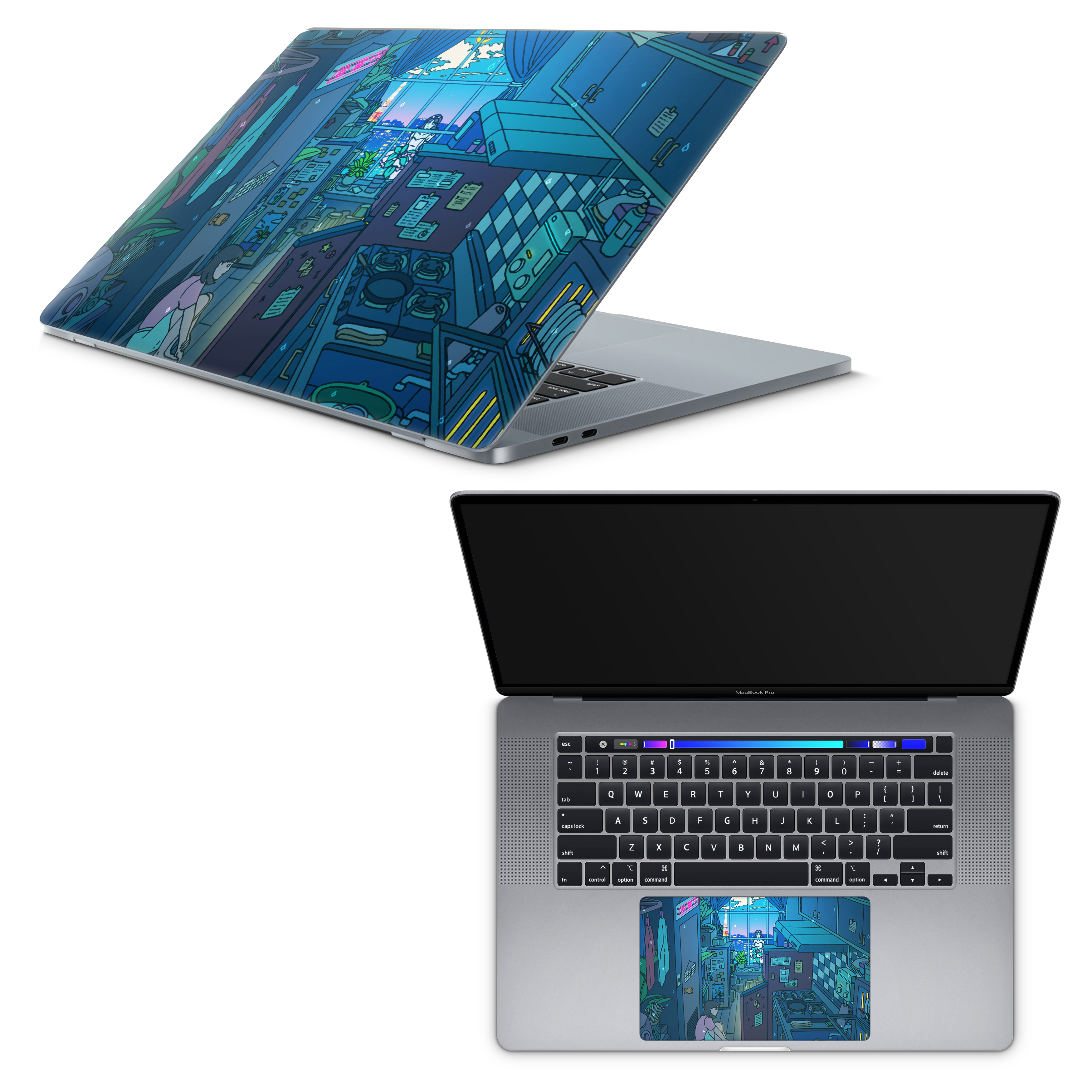 Apple MacBook Perfect Blue  Skin