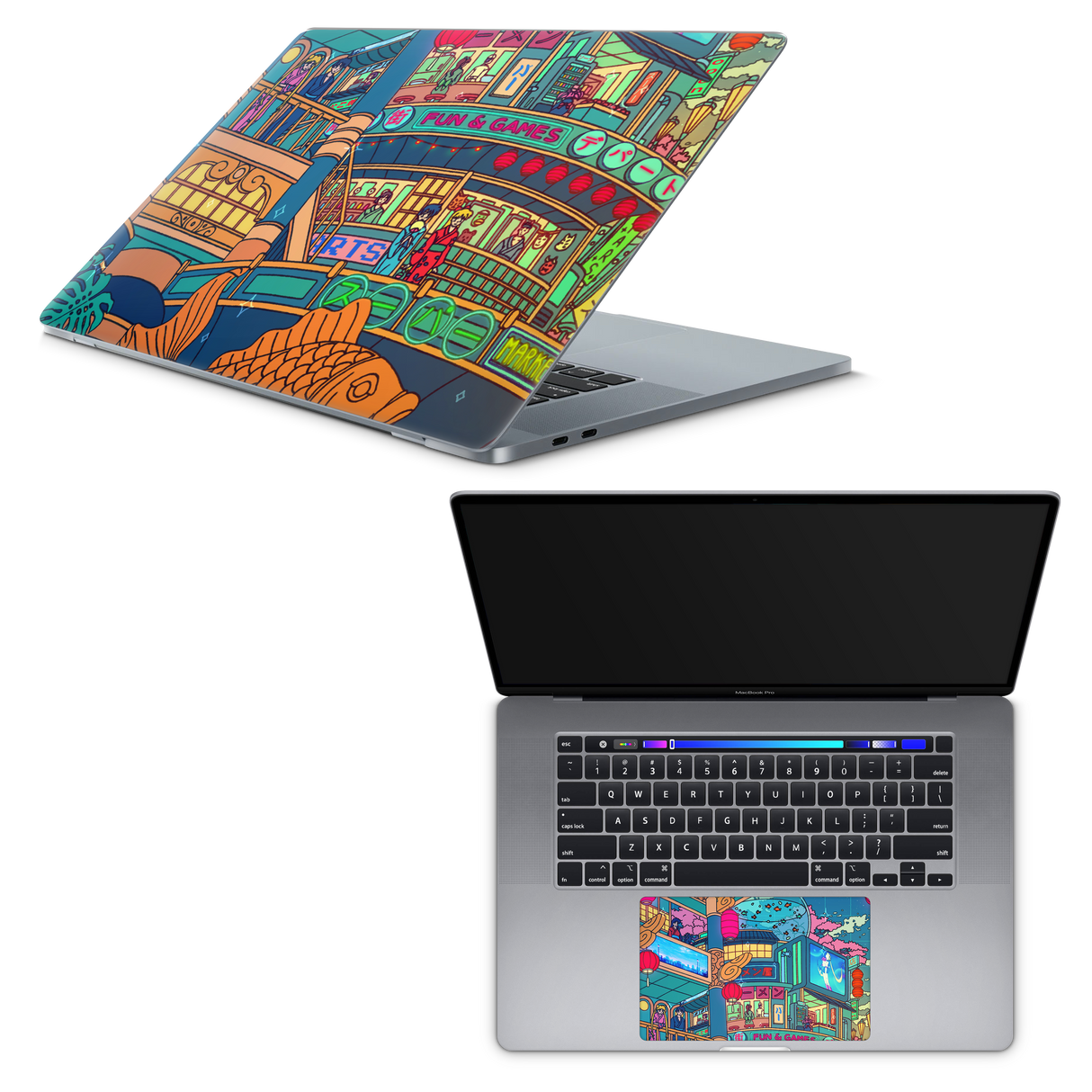 Apple MacBook Moon festival Skin