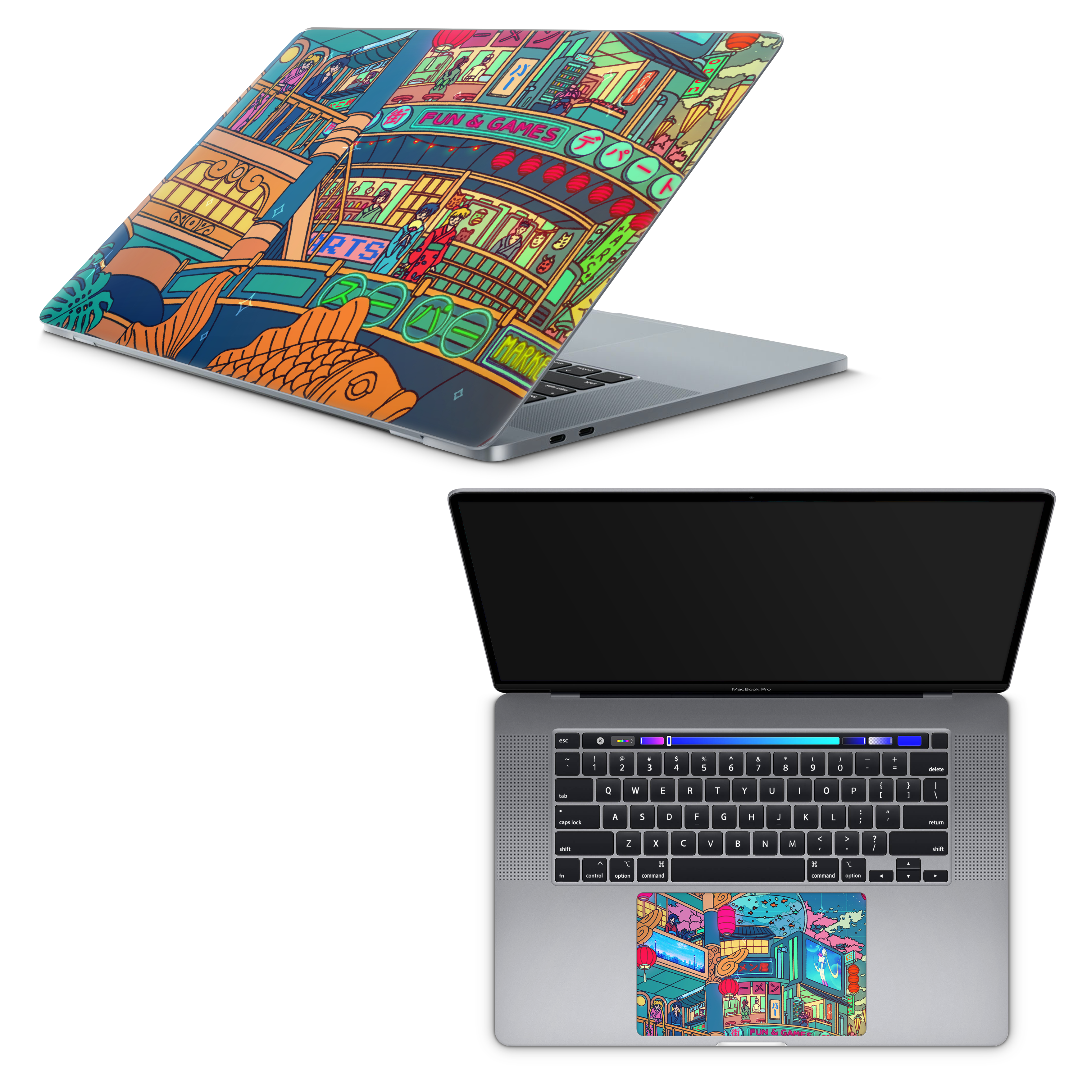 Apple MacBook Moon festival Skin