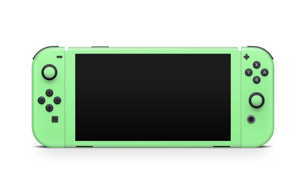 Nintendo Switch OLED Skin Mint Green