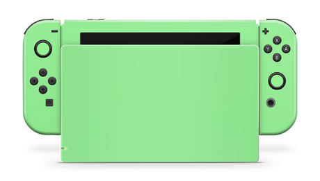 Nintendo Switch 2017 Skin Mint Green