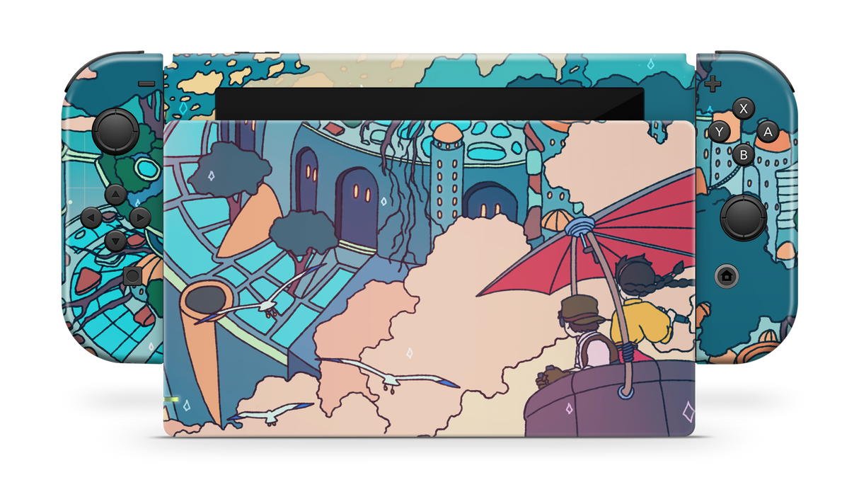 Nintendo Switch 2017 Skin Castle in the Sky