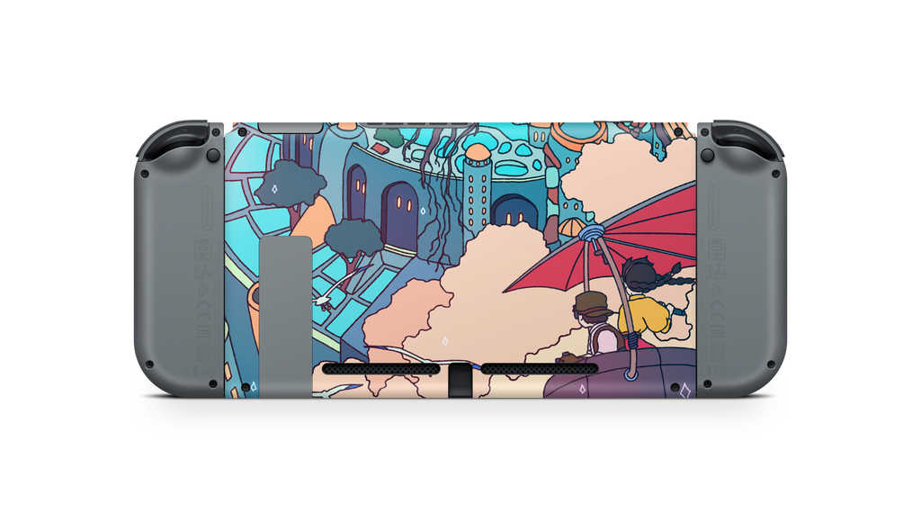 Nintendo Switch 2017 Skin Castle in the Sky