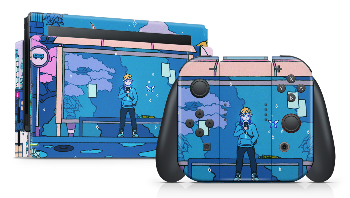 Nintendo Switch 2017 Skin Chill City