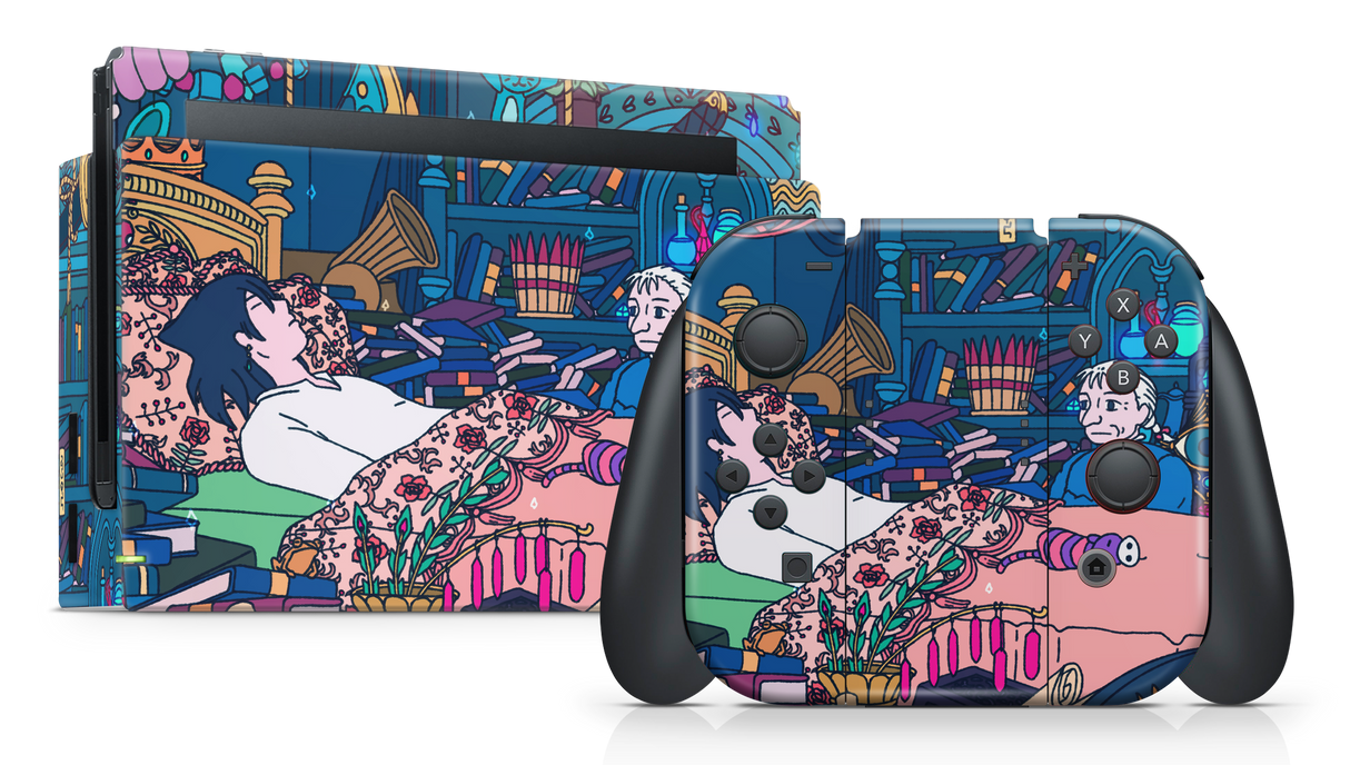 Nintendo Switch 2017 Skin Howl's Room