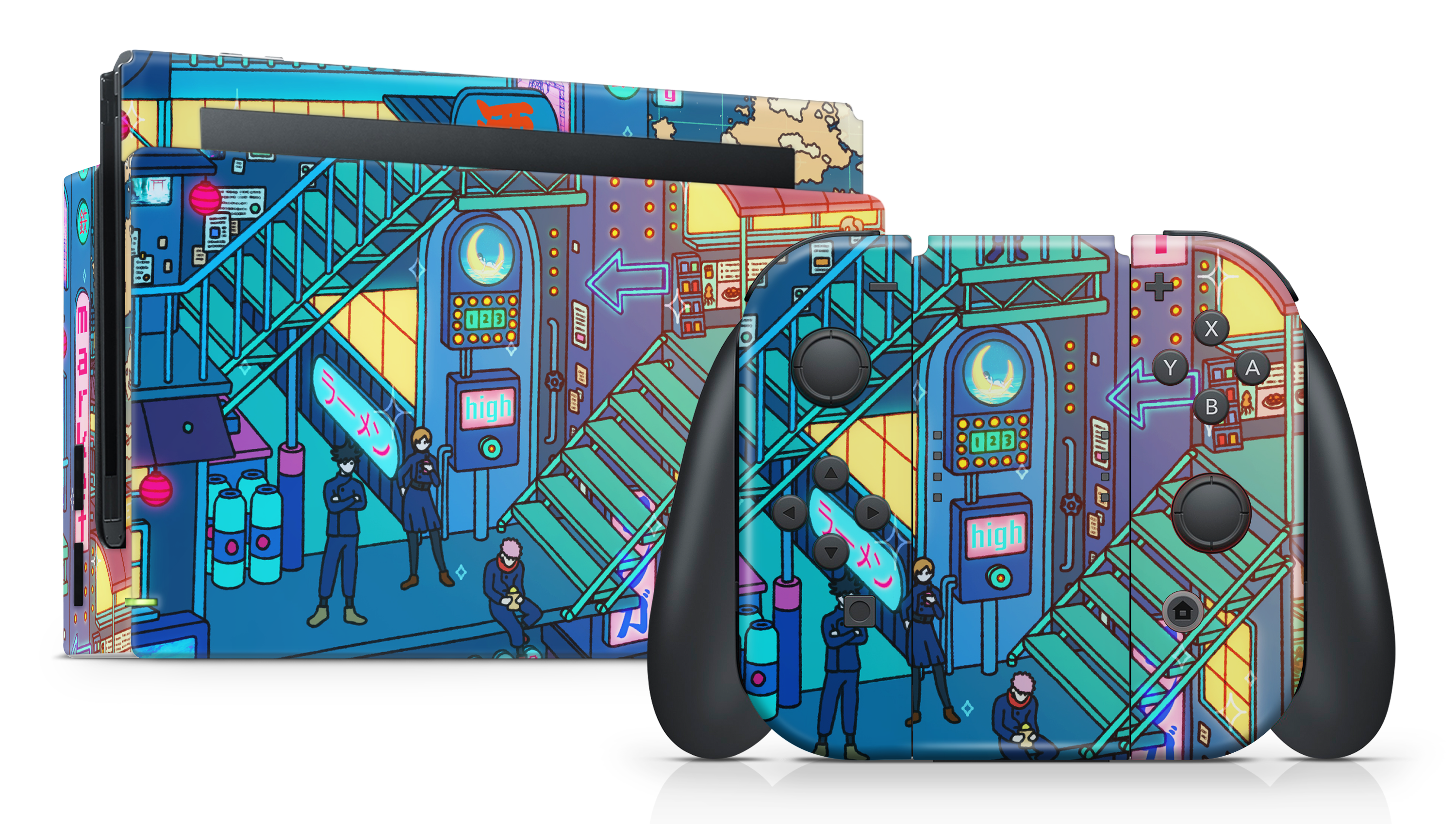 Nintendo Switch 2017 Skin JJK