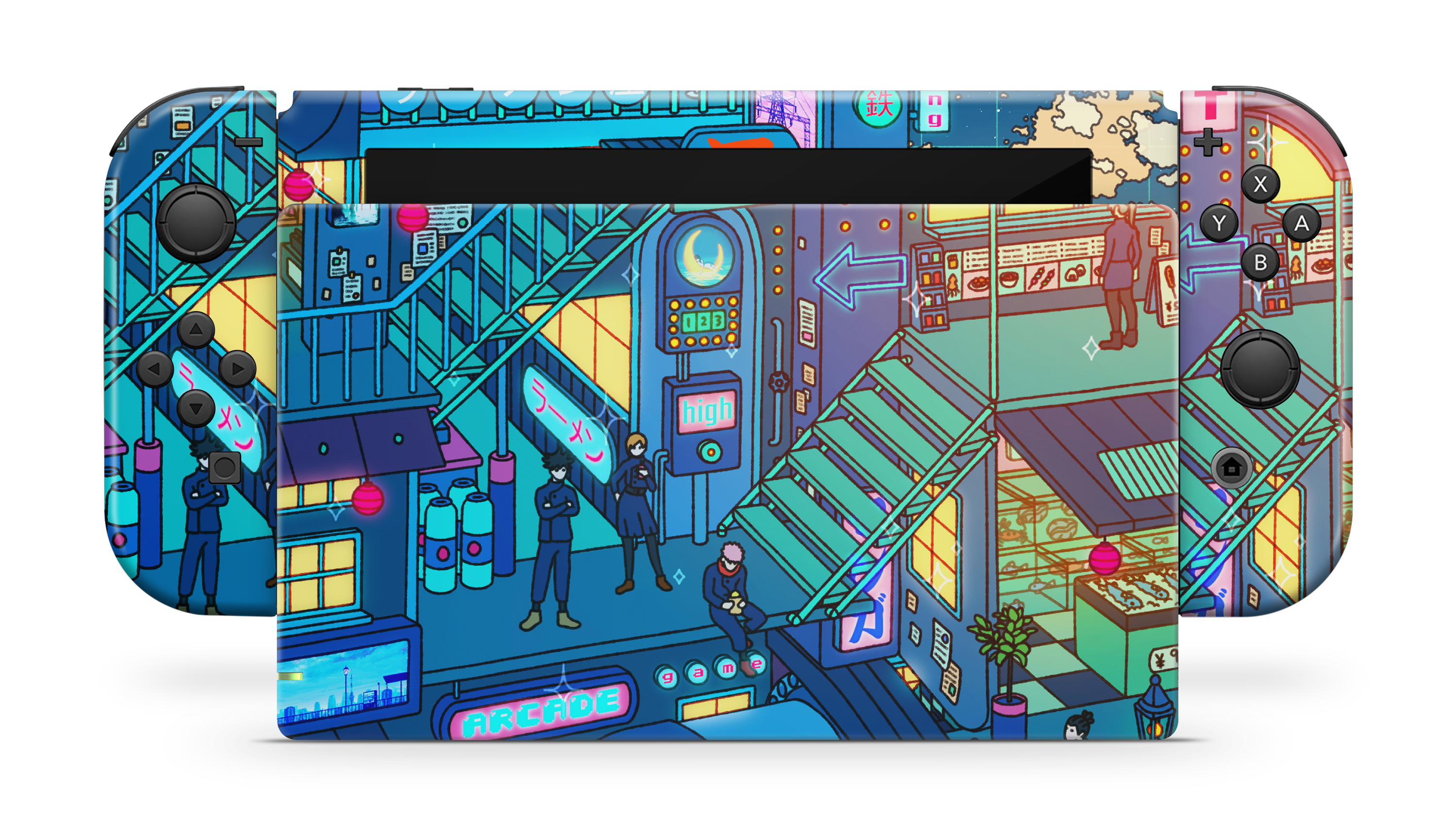 Nintendo Switch 2017 Skin JJK