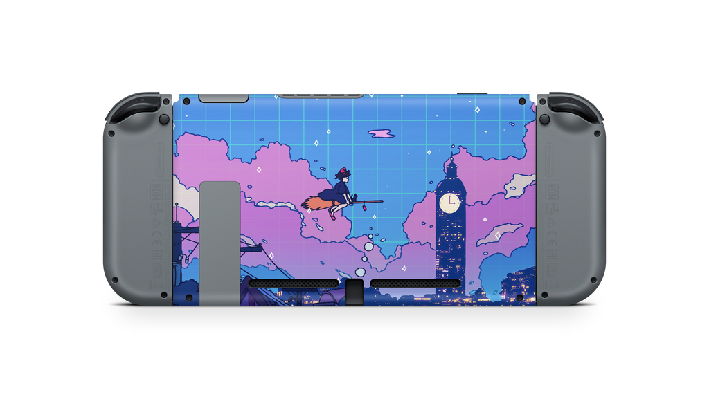Nintendo Switch 2017 Skin Night Flight