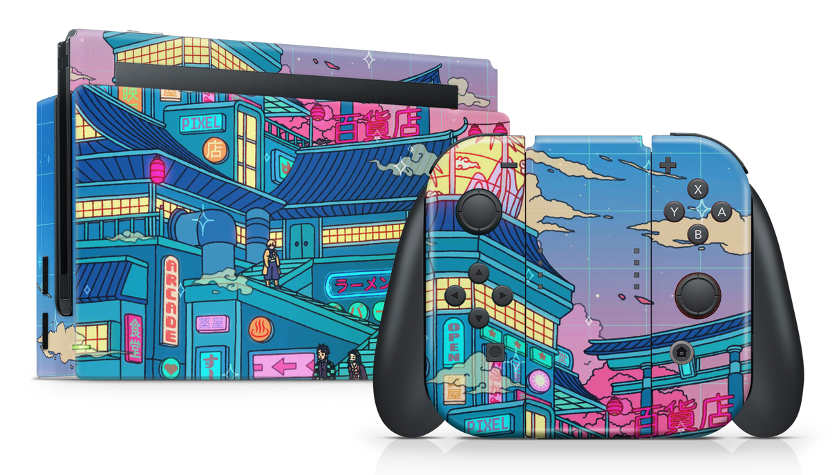 Nintendo Switch 2017 Skin Lantern Festival