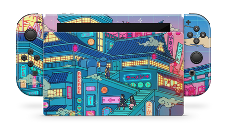 Nintendo Switch 2017 Skin Lantern Festival