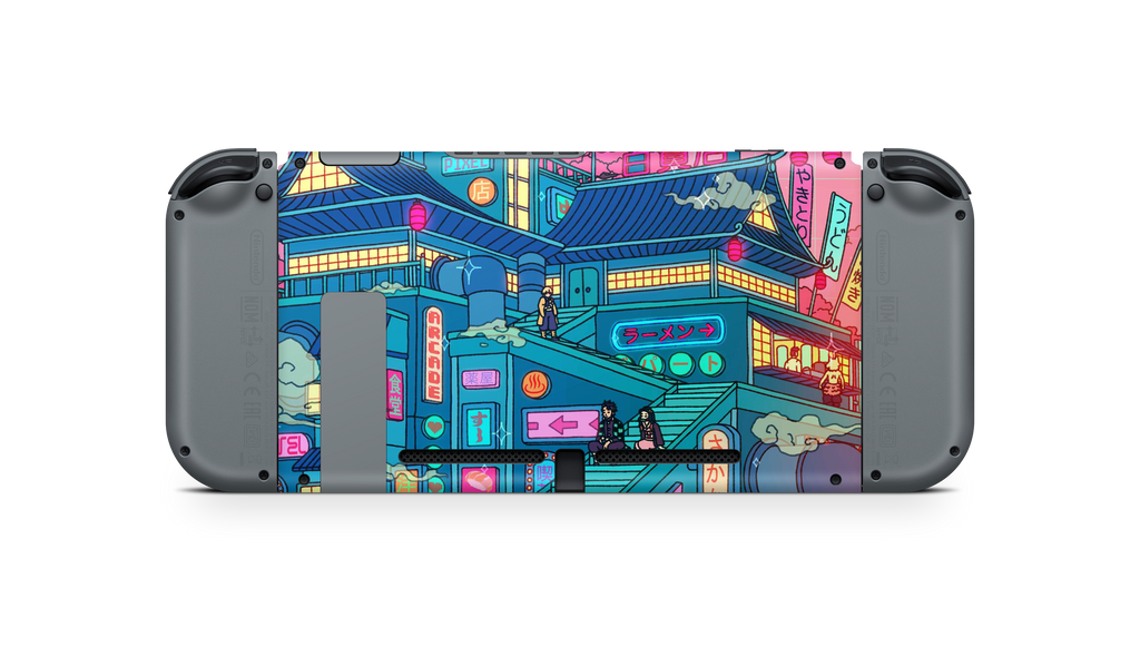 Nintendo Switch 2017 Skin Lantern Festival
