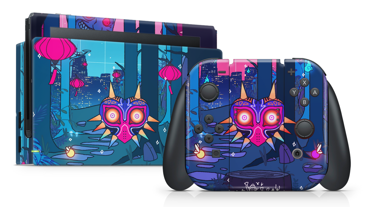 Nintendo Switch 2017 Skin Majora's mask