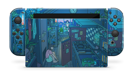 Nintendo Switch 2017 Skin Perfect Blue