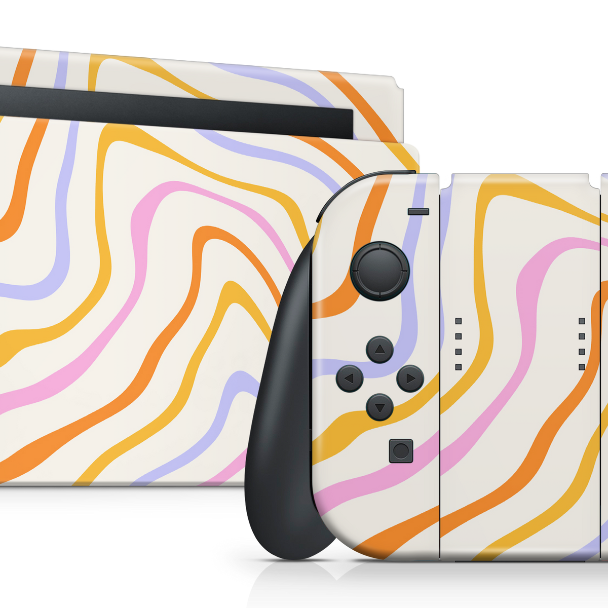 Nintendo Switch 2017 Skin Abstract Rainbow – CUCU Covers