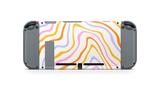 Nintendo Switch 2017 Skin Abstract Rainbow