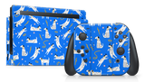 Nintendo Switch 2017 Skin Cobalt Dog