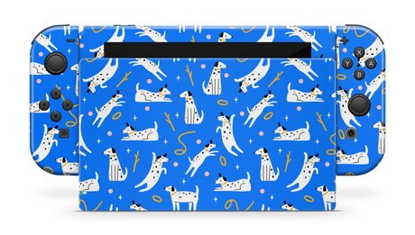 Nintendo Switch 2017 Skin Cobalt Dog