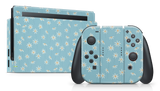 Nintendo Switch 2017 Skin Daisy Blue