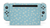 Nintendo Switch 2017 Skin Daisy Blue