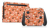 Nintendo Switch 2017 Skin Halloween Pattern