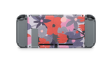 Nintendo Switch 2017 Skin Purple Floral