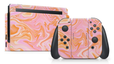 Nintendo Switch 2017 Skin Retro Lava