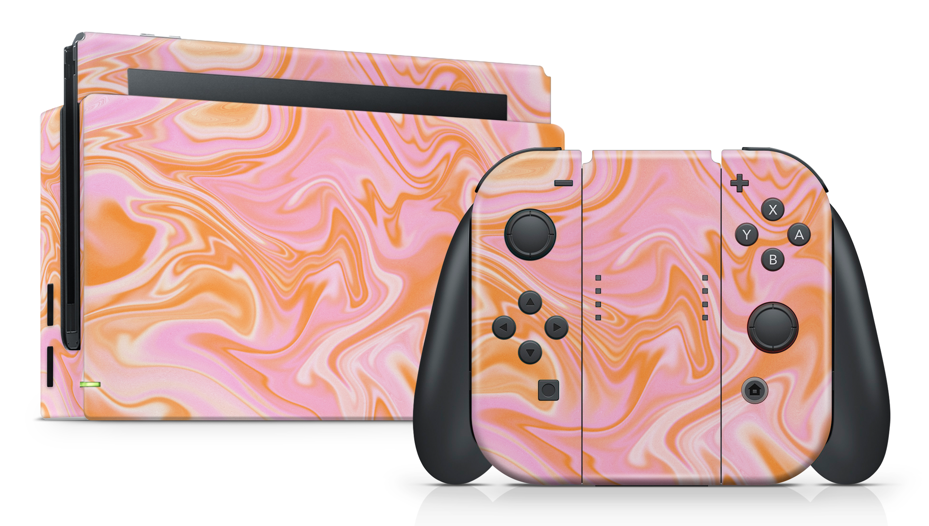 Nintendo Switch 2017 Skin Retro Lava