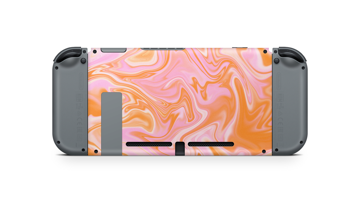 Nintendo Switch 2017 Skin Retro Lava