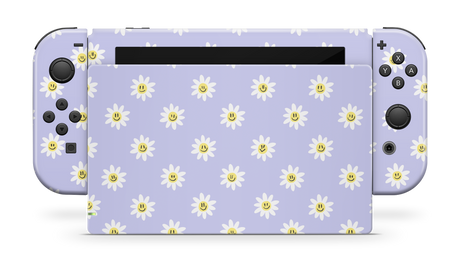 Nintendo Switch 2017 Skin Trippy Daisy