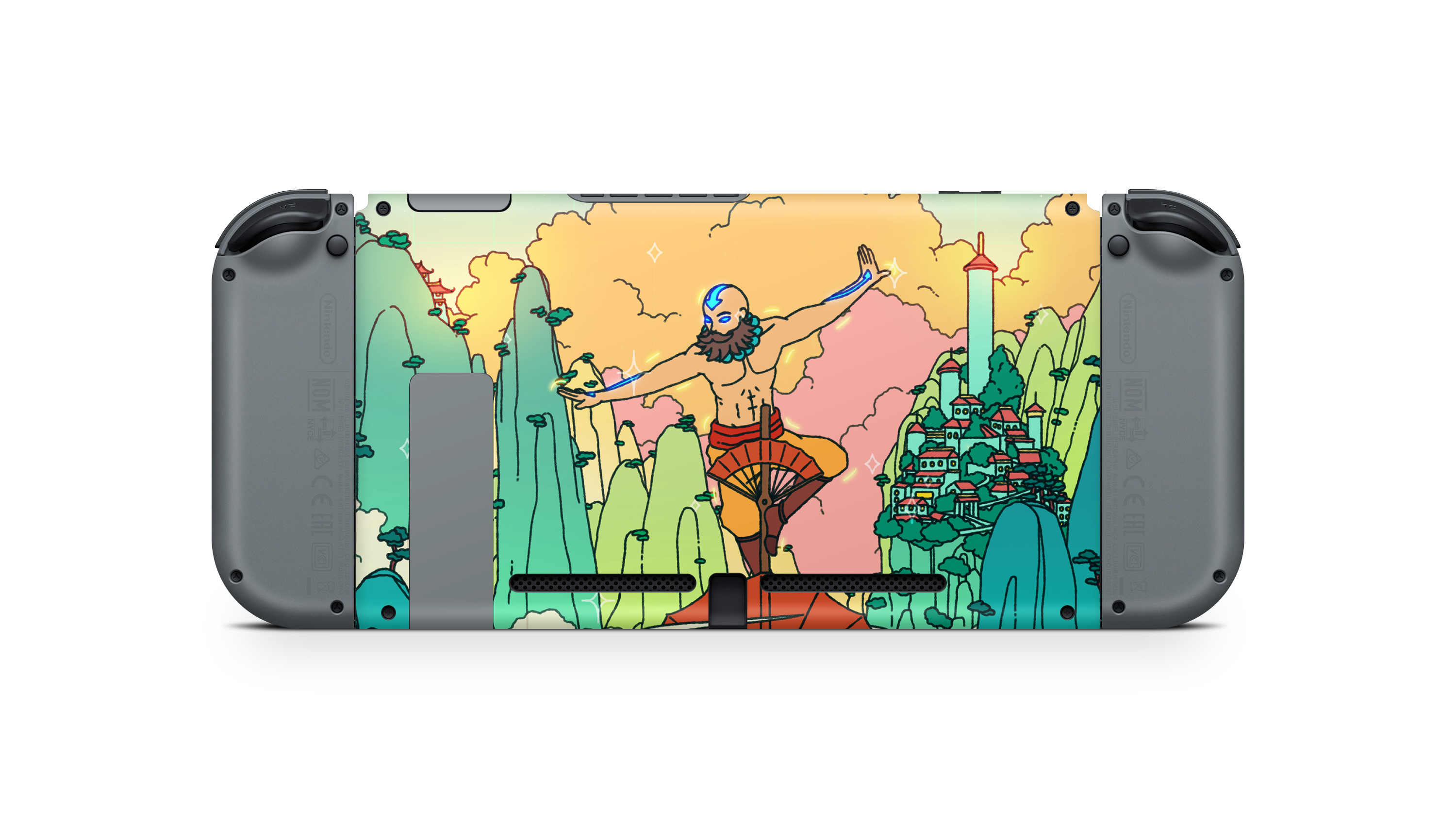 Nintendo Switch 2017 Skin Aang Atla
