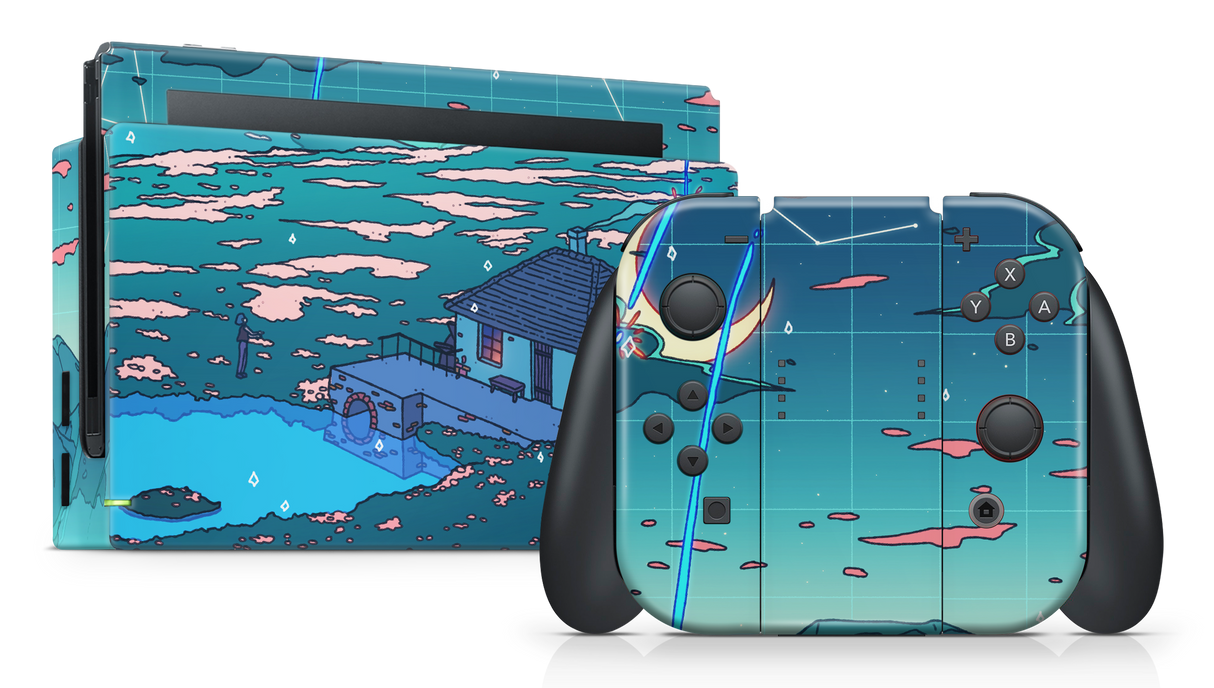 Nintendo Switch 2017 Skin Crystal Shower