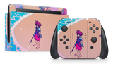 Nintendo Switch 2017 Skin KH Waves