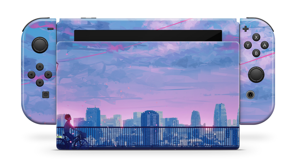 Nintendo Switch 2017 Skin Let's Go Home