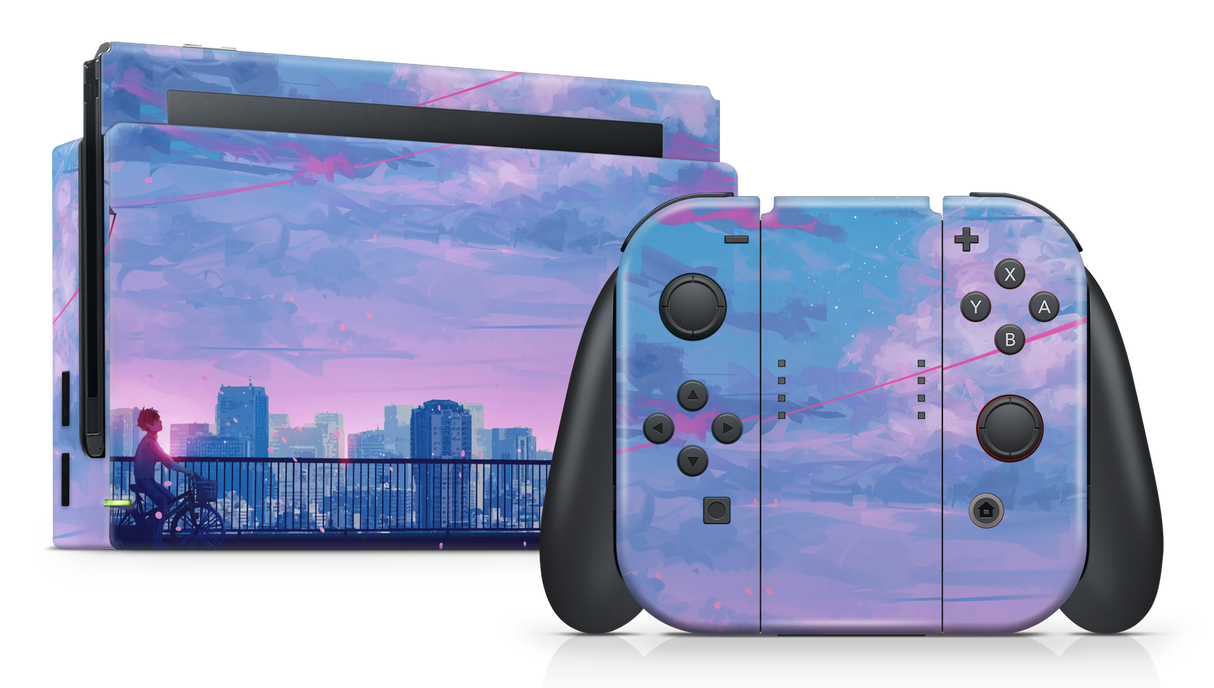 Nintendo Switch 2017 Skin Let's Go Home