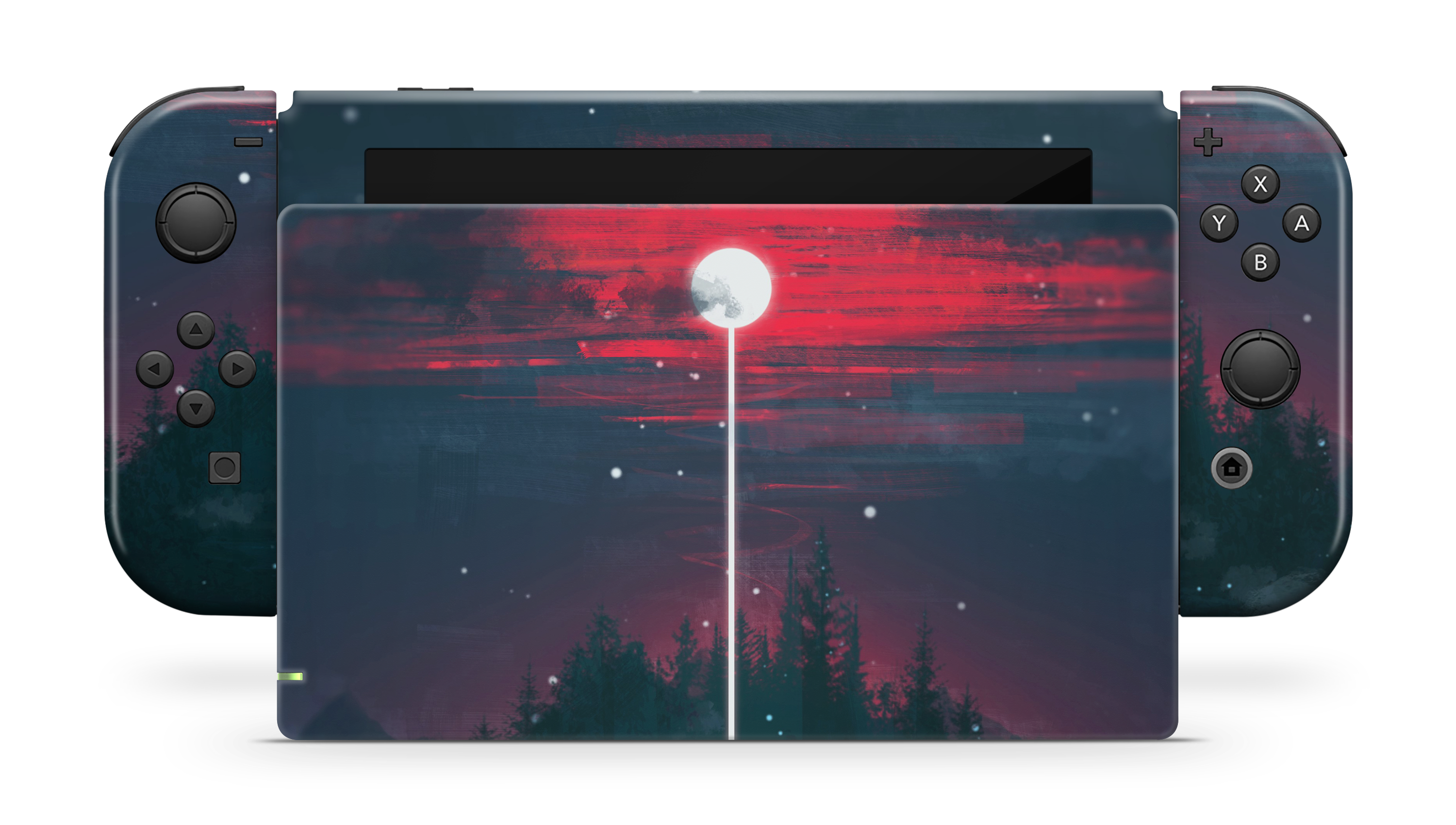 Nintendo Switch 2017 Skin Lunar Dripping